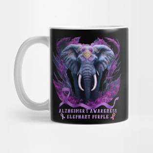 alzheimers warrior unbreakable Mug